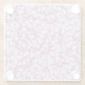 クラウンベッチシームレスパターン ガラスコースター (裏面)