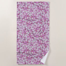 クラウンベッチシームレスパターン ビーチタオル