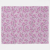 クラウンベッチシームレスパターン フリースブランケット (正面(横))