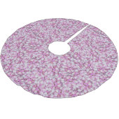 クラウンベッチシームレスパターン ブラッシュドポリエステルツリースカート (アングル)