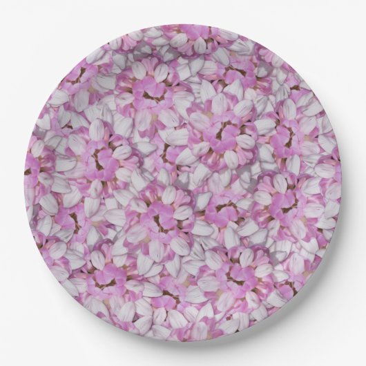 クラウンベッチシームレスパターン ペーパープレート (正面)