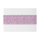 クラウンベッチシームレスパターン 招待状ベリーバンド (裏面例)