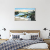 クラウンポイントからのコロンビア川峡谷 キャンバスプリント (インサイチュ (寝室))