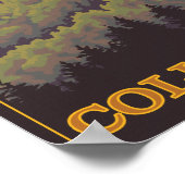 クラウンポイントを持つコロンビアリバーゴージェシーン ポスター (角)