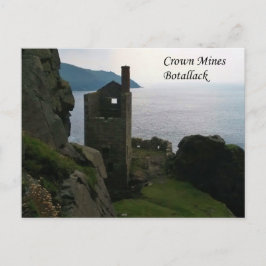 クラウンマインズBotallackコーンウォールイングランド ポストカード