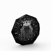 クラウンモノグラム付きスターライトライオン フォトブロック (左)