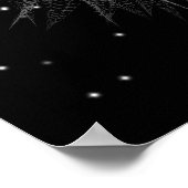 クラウンモノグラム付きスターライトライオン ポスター (角)