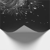 クラウンモノグラム付きスターライトライオン ラッピングペーパー (角)