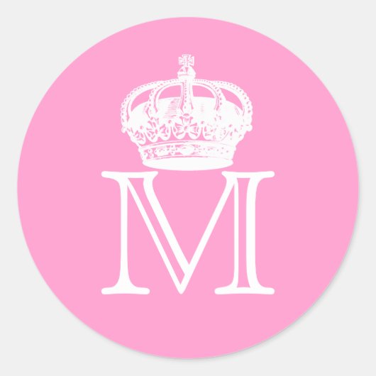 クラウンモノグラム ラウンドシール (正面)