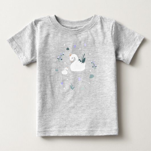 クラウンユニコーン ベビーTシャツ (正面)