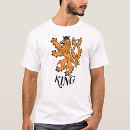 クラウンライオン紋章 | ロイヤルライオンクレスト Tシャツ