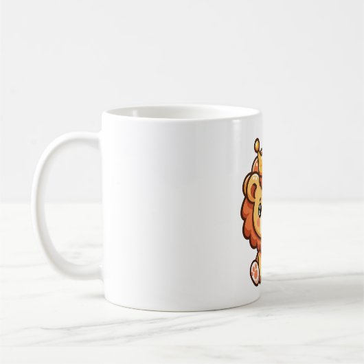クラウンライオン コーヒーマグカップ (左)