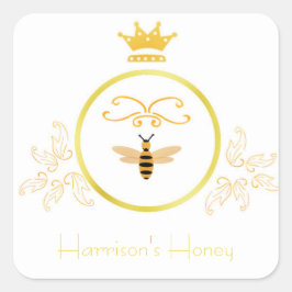 クラウンラベル付きビー スクエアシール