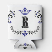 クラウンリースモノグラム'R' 缶クーラー (裏面)