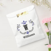 クラウンリースモノグラムW パーソナライズされた フェイバーバッグ (封をした状態)