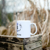 クラウンリース文字R パーソナライズされた コーヒーマグカップ