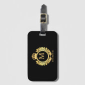 クラウンリース モノグラムの ラゲッジタグ (正面縦)