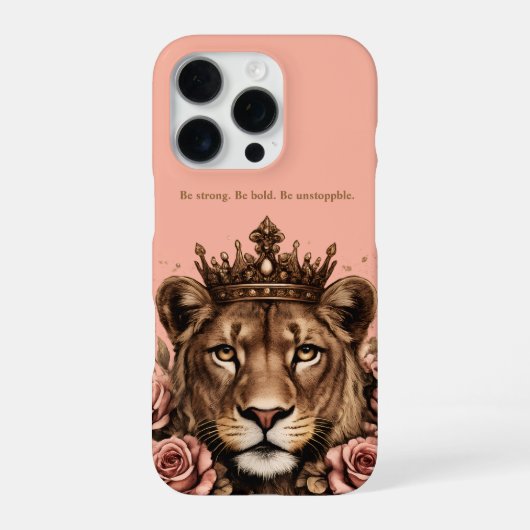 クラウンレイオンエンパワーメント iPhoneケース (裏面)