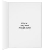 クラウン付きクリスマスストッキング (内側 (右))