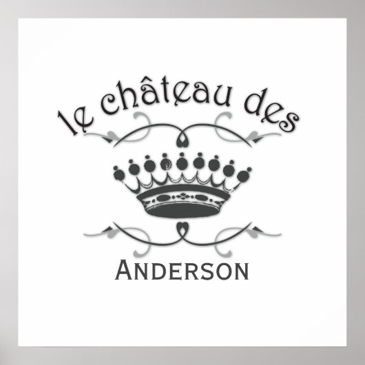 クラウン付きシャトー ポスター (正面)