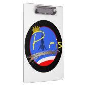 クラウン付きパリカスタムクリップボード クリップボード (右)