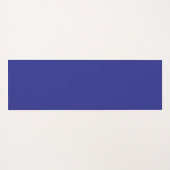 クラウン付きヘアストリーク – 青い蝶パーソナライズされたヨーヨー ヨガマット (裏面(横))