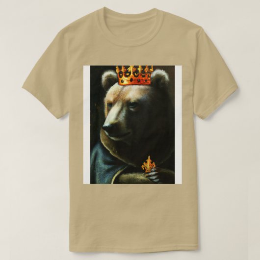クラウン付きベア10 Tシャツ (デザイン正面)