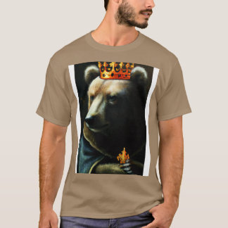 クラウン付きベア10 Tシャツ