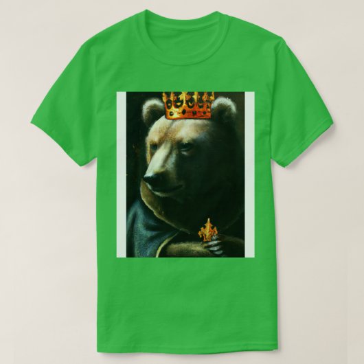 クラウン付きベア10 Tシャツ (デザイン正面)
