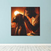 クラウン保守シーケンス キャンバスプリント (インサイチュ (ウッドフロア))