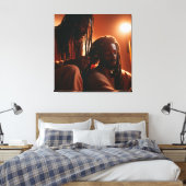 クラウン保守プリケル キャンバスプリント (インサイチュ (寝室))