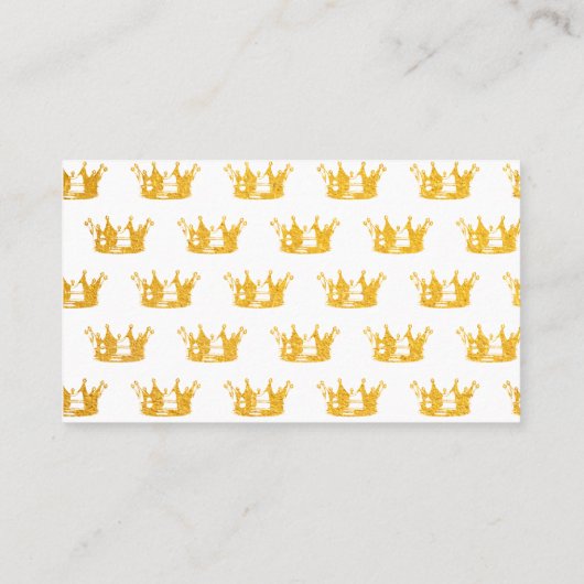 クラウン名刺 名刺 (裏面)