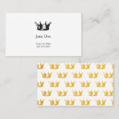 クラウン名刺 名刺 (正面/裏面)