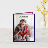 クラウン折り畳みグリーティングカードが必要 カード (黄色い花)