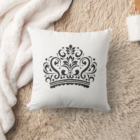 クラウン枕 クッション (ブランケット)