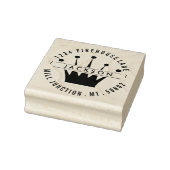 クラウン王室の差出人住所スタンプ ラバースタンプ (スタンプ)