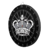 クラウン – グレー ダーツボード (正面右)