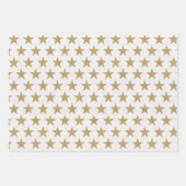 クラウン、スカル、星 ラッピングペーパーシート (正面)