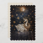 クラウン - フラット  12.7 cm x 17.8 cm  招待状サイズ 招待状 (正面/裏面)