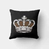 クラウン – ブラウン クッション (裏面)