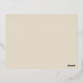 クラウン - ホイル ポストカード (裏面)