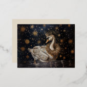 クラウン - ホイル ポストカード (正面/裏面)