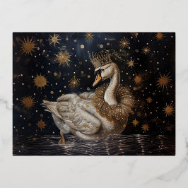 クラウン - ホイル ポストカード