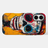 クラウン&ボーンフォンケース Case-Mate iPhoneケース (裏面 (横))