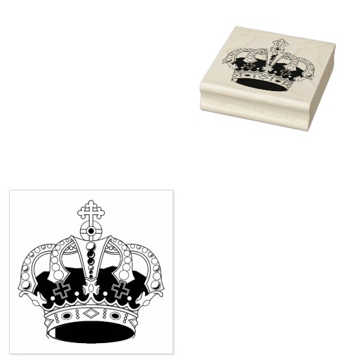 クラウン ラバースタンプ (押印)
