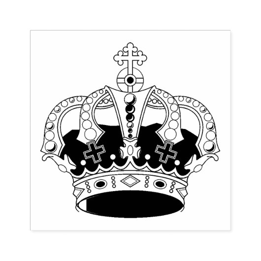 クラウン ラバースタンプ (インプリント)