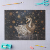 クラウン – 油彩画スタイルティッシュペーパー 薄葉紙 (クラフト)