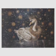 クラウン – 油彩画スタイルティッシュペーパー