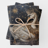 クラウン – 油絵スタイルラッピングギフト紙 ラッピングペーパーシート (インサイチュ)