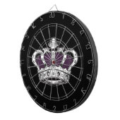 クラウン – 紫 ダーツボード (正面右)